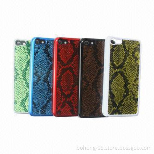 PC Case for iPhone 5C, UV Glitter Stickers, Various Colors are Available